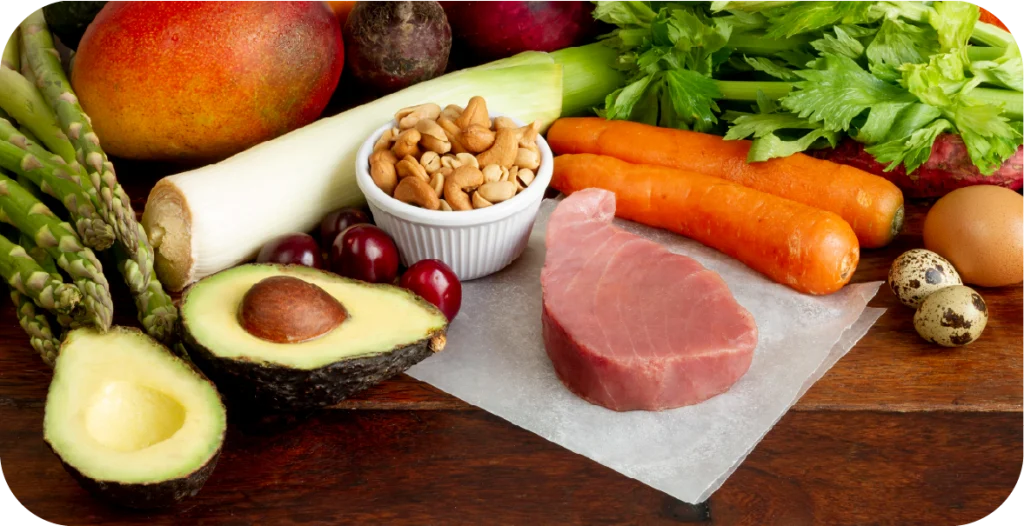 A series of meat, dairy and fresh produce ready for food microbiology testing